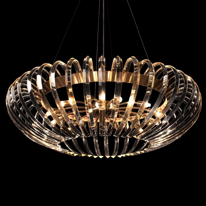 Подвесная люстра Loft it Dakota 10300/800 French gold, фото 3