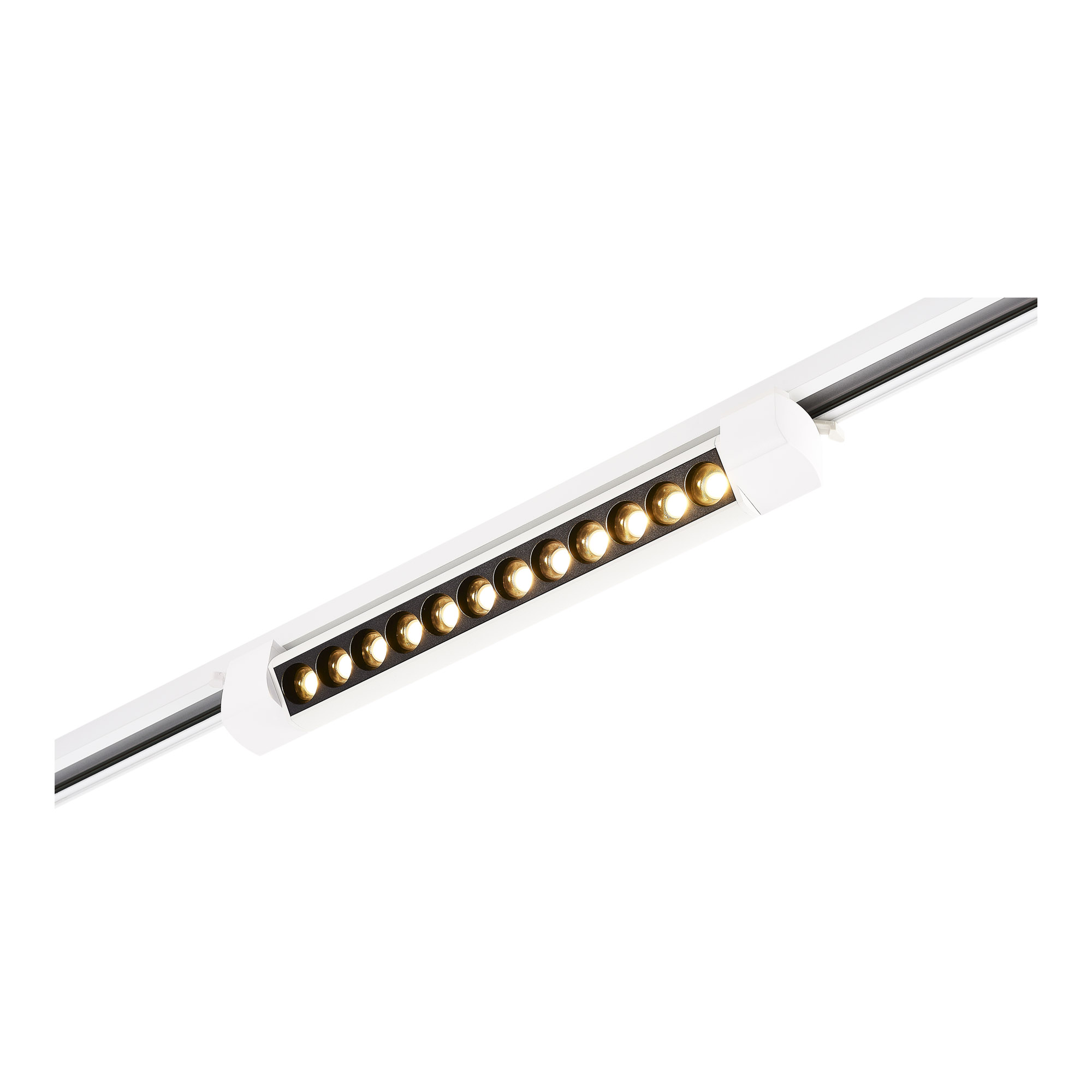 ST367.536.10 Св-к трек. Белый LED 1*10W 3000K 875Lm Ra90 24 IP20 L387xW49xH54 170-240VV БЭЙС