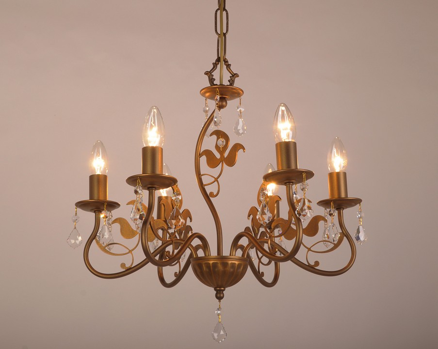 Подвесная люстра Doge Luce 520 520L06GD, фото 4