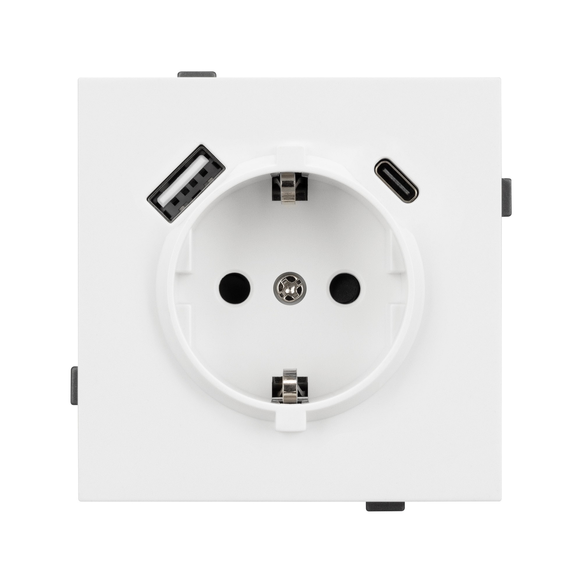Розетка 2хUSB type A и C без рамки Arlight SCT-TENDO 054086, фото 2
