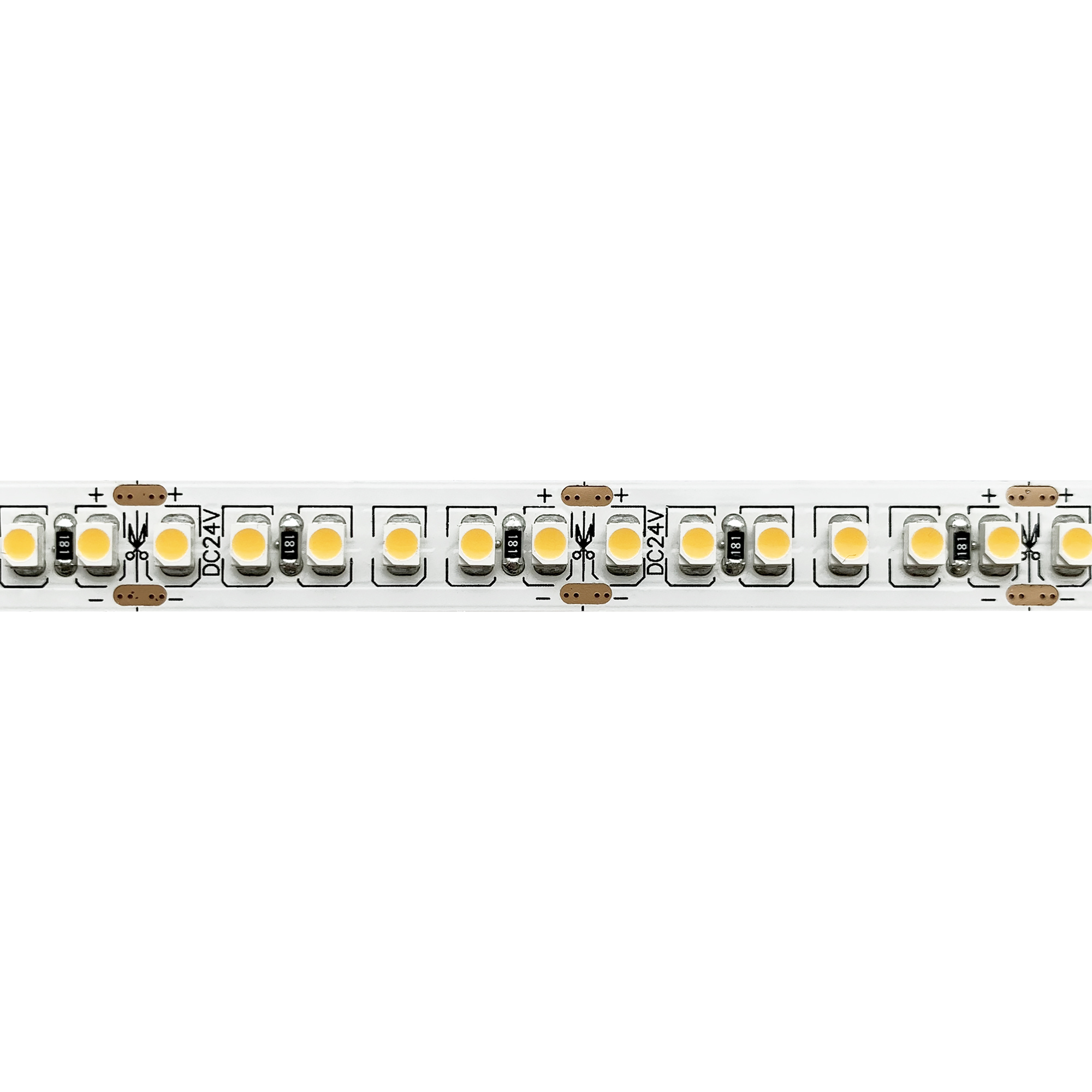 ST016.314.20 Светодиодная лента - 180leds/м*14.4W/мW 3000K 1 400Lm Ra80 120° IP20 L5000xW10xH2 24V Светодиодные ленты, фото 1