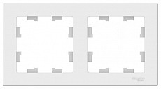 Рамка на 2 поста Systeme Electric AtlasDesign ATN000102, SE ATN000102, фото 1