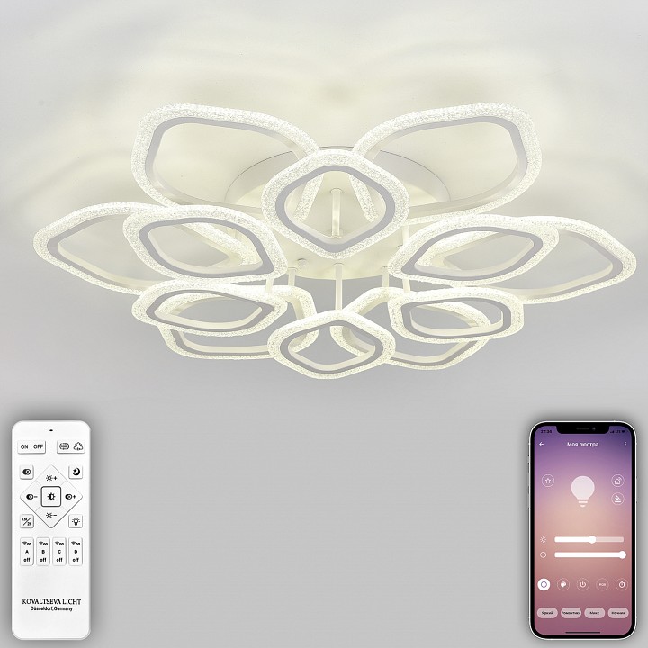 Потолочная люстра Natali Kovaltseva Angel LED LAMPS 81193, фото 5