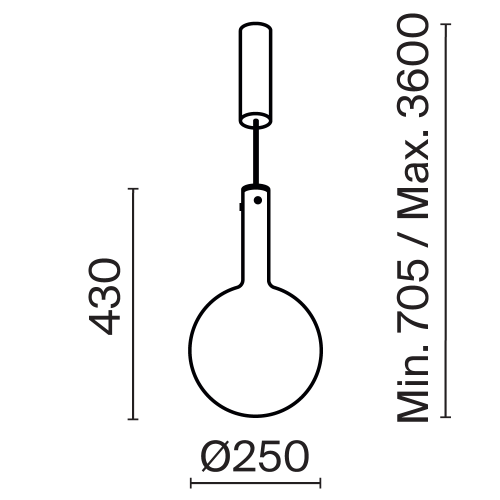 Подвесной светильник Maytoni MOD182PL-L6W3K, фото 3