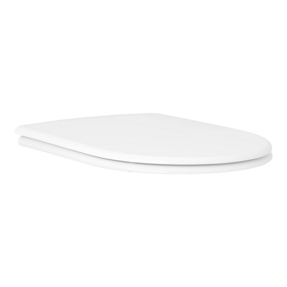 39577001 Essence Ceramic Сиденье для унитаза (с микролифтом), альпин-белый (замена арт. 39577000), фото 3