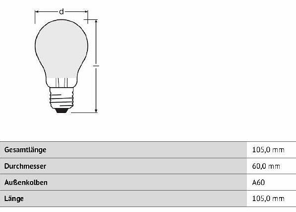 Лампа светодиодная Deko-Light Classic E27 6.5Вт 2700K 180075, фото 3