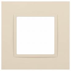 Рамка на 1 пост Эра Эра Elegance 14-5011-02, фото 1