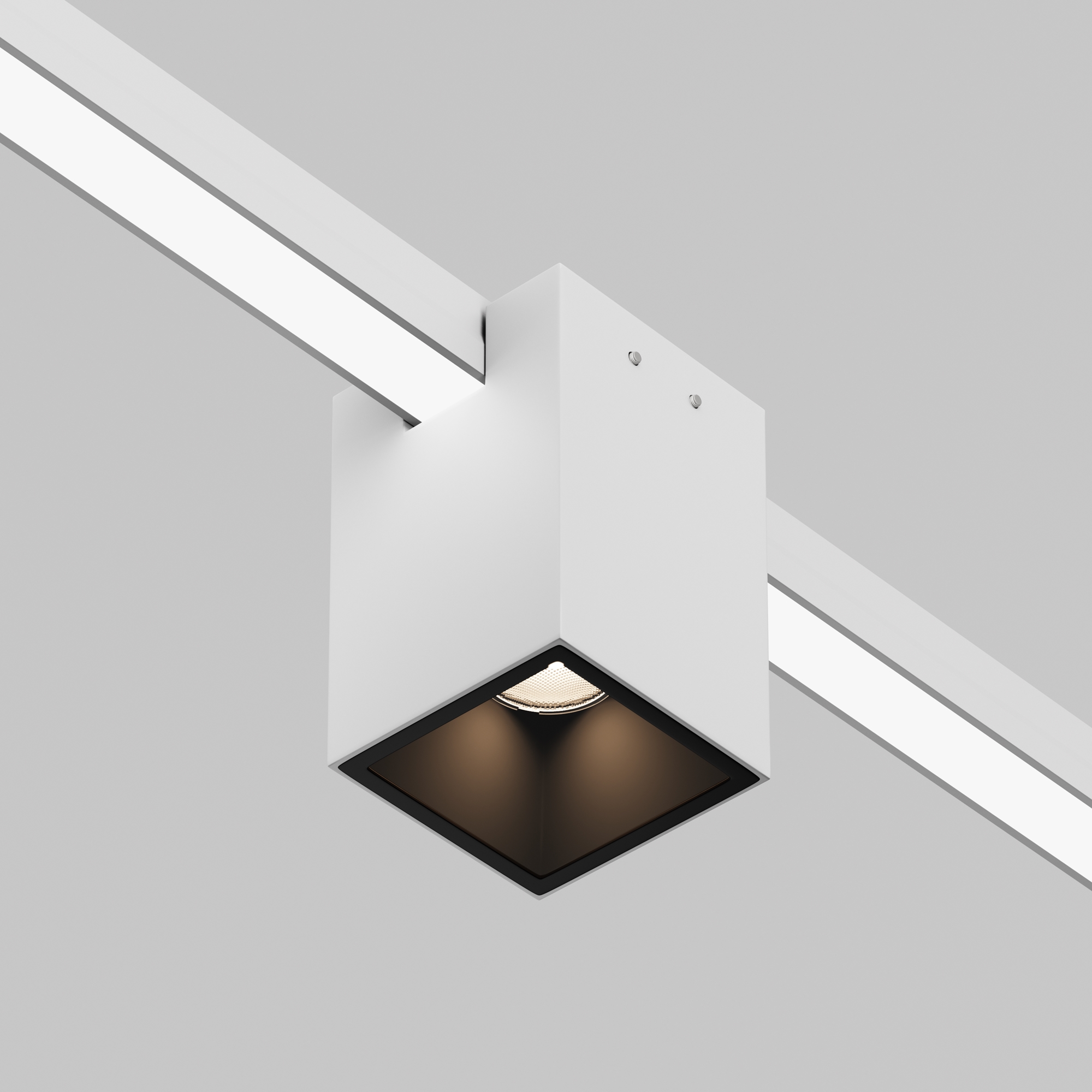 Уличный трековый светильник Outdoor O-TR01-3-S-16WW3K, фото 3