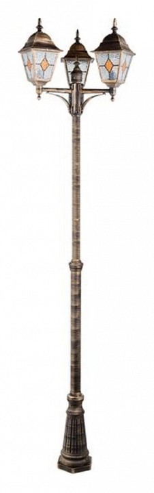 Фонарный столб Arte Lamp Madrid A1542PA-3BN, фото 2