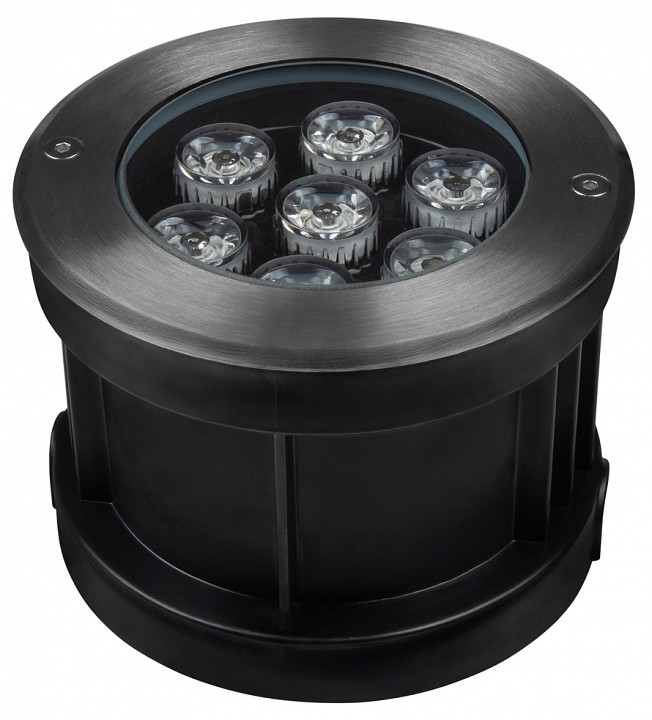 Встраиваемый светильник Jazzway PGR R130 7W 4000K 30° Сhrome IP65, фото 1