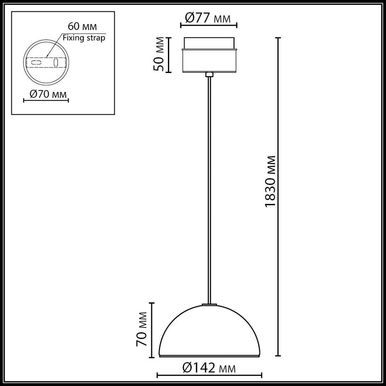 Подвесной светильник Odeon Light L-VISION 5452/6L, фото 2