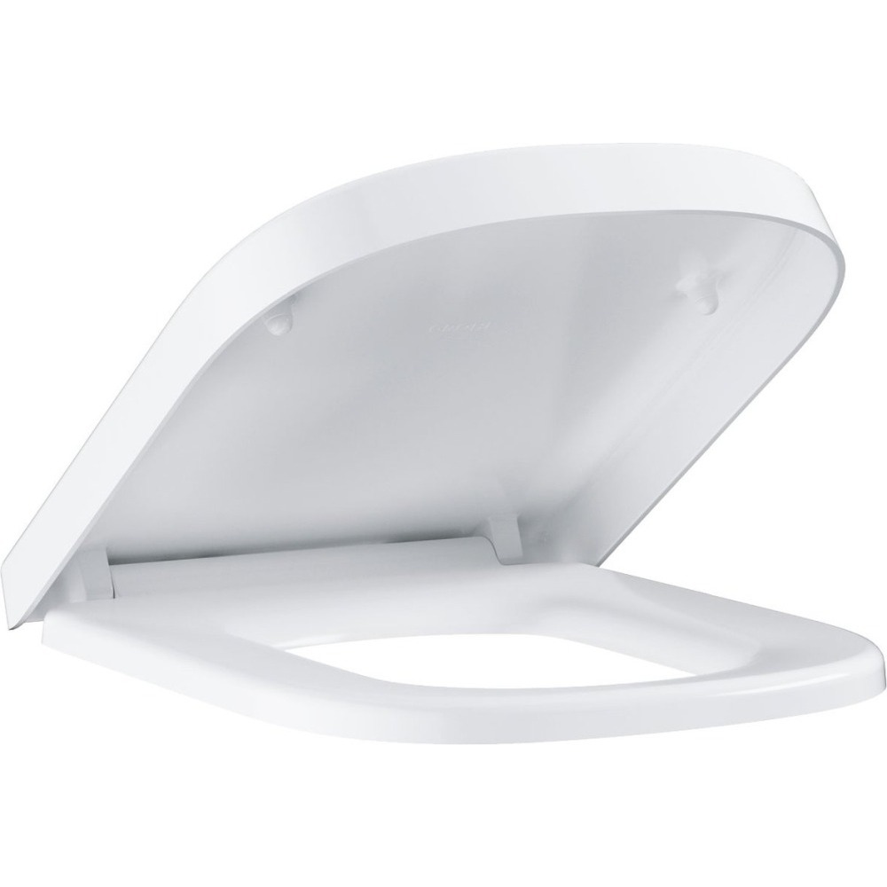 39330002 Euro Ceramic Сиденье для WC с микролифтом, альпин белый (замена арт. 39330001), фото 5