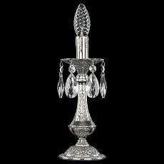 Настольная лампа декоративная Bohemia Ivele Crystal 7200 72100L/1-26 Ni, фото 1