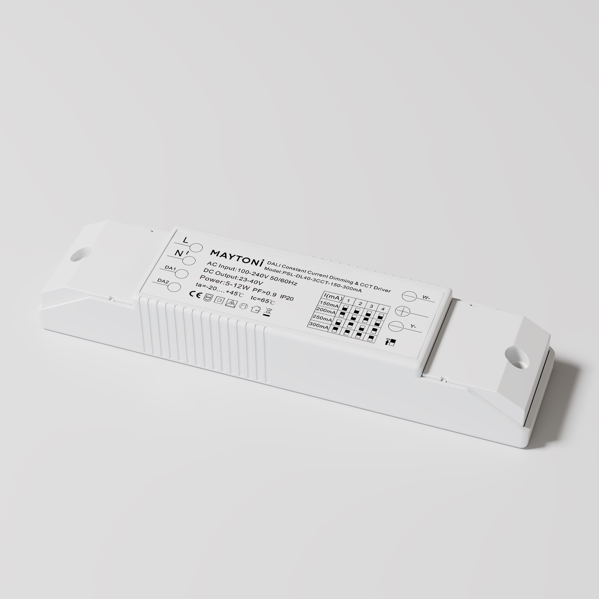 Источник тока Lighting control PSL-DL40-3CCT-150-300mA, фото 2