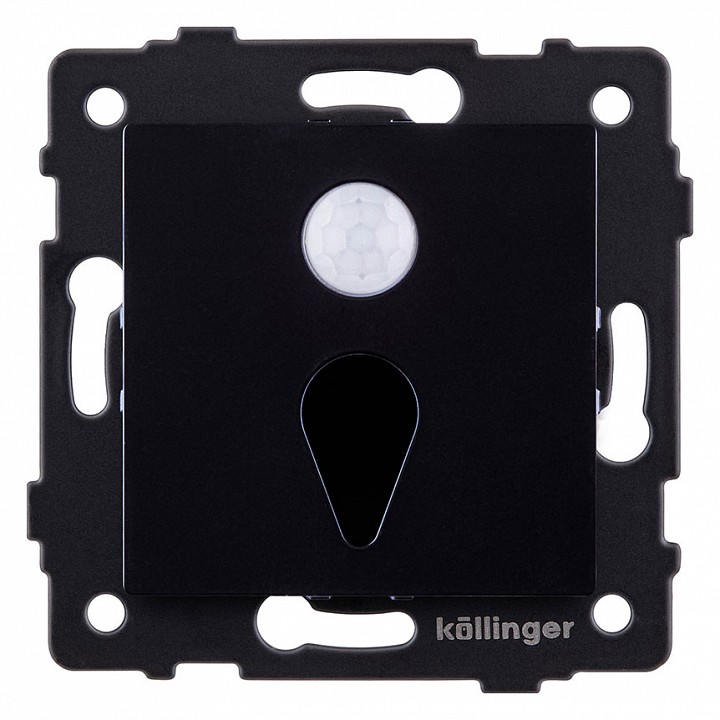 Заглушка для поста с подсветкой, без рамки Kollinger  REA-044BK, фото 1