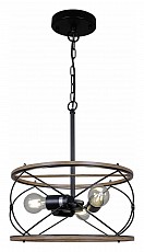 Подвесная люстра ILLUMICO WOOD IL1008-3P-05 BK WOOD