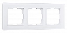 Рамка на 3 поста Werkel Favorit (белый матовый) W0031105, фото 1
