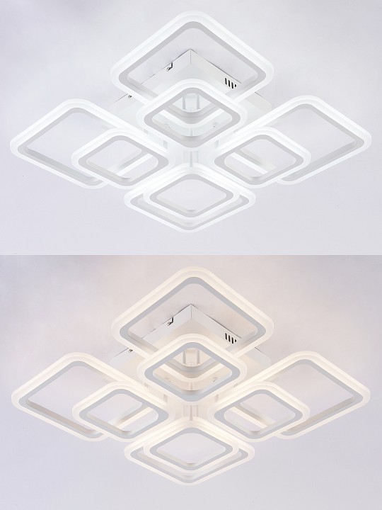 Потолочная люстра Natali Kovaltseva SPEKTR LED LAMPS 81108/4C, фото 5