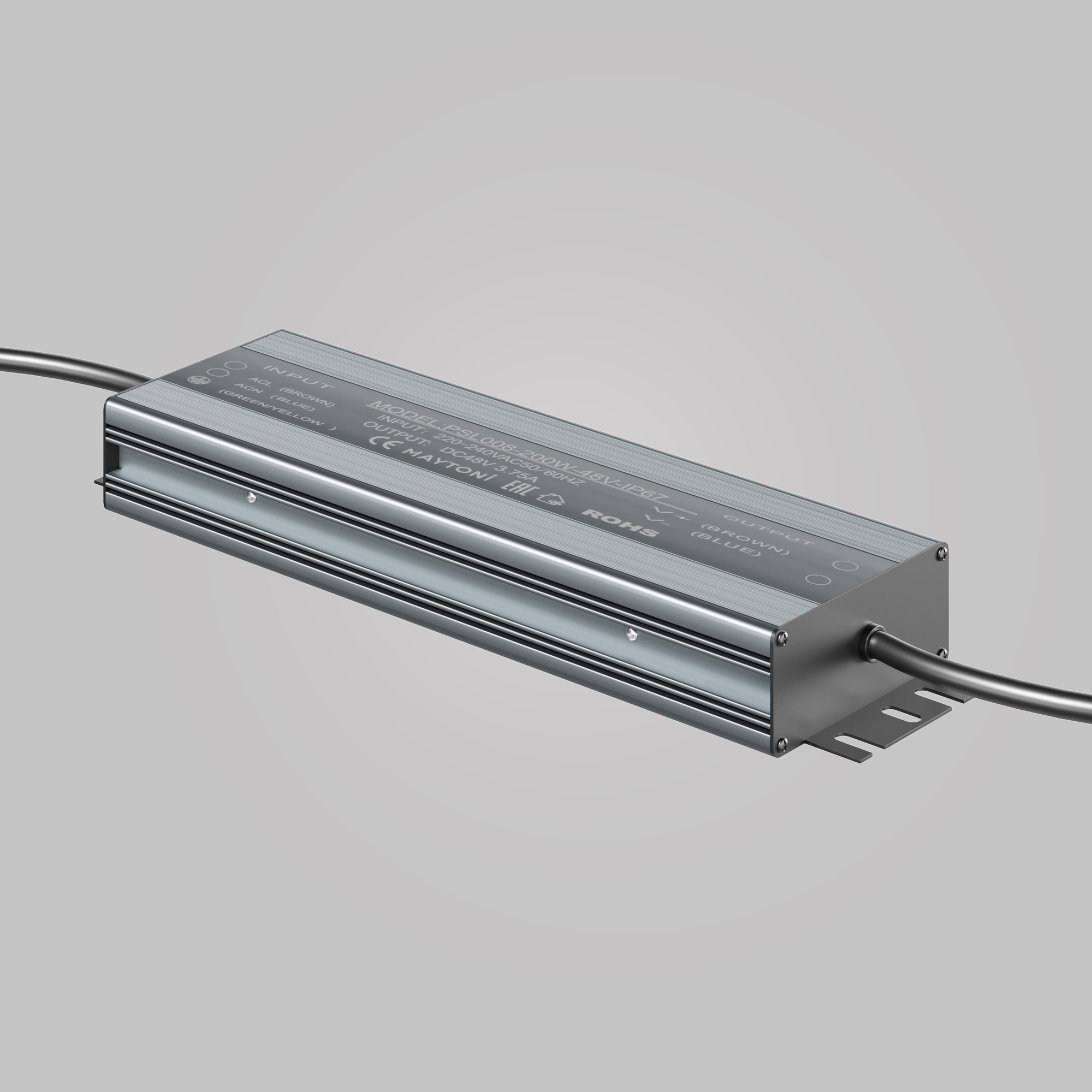 Источник напряжения Technical PSL008-200W-48V-IP67, фото 3