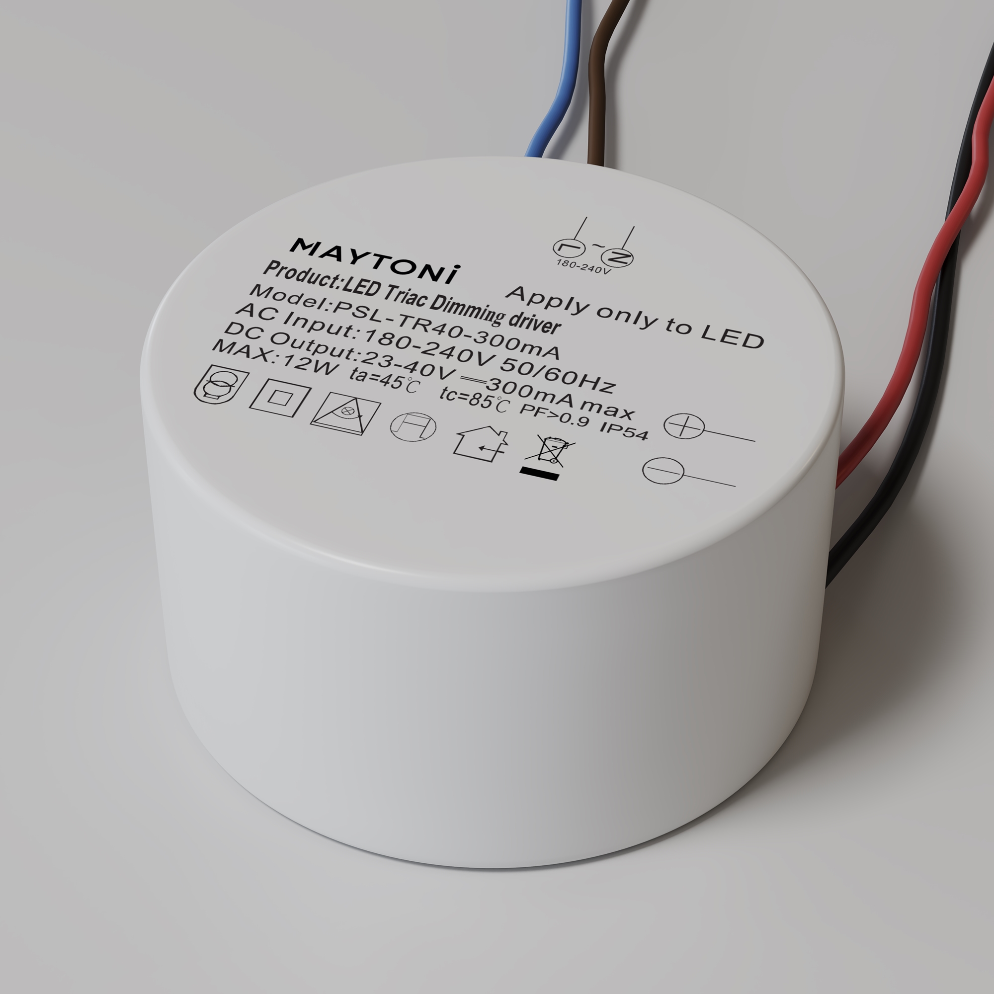 Источник тока Lighting control PSL-TR40-300mA, фото 3