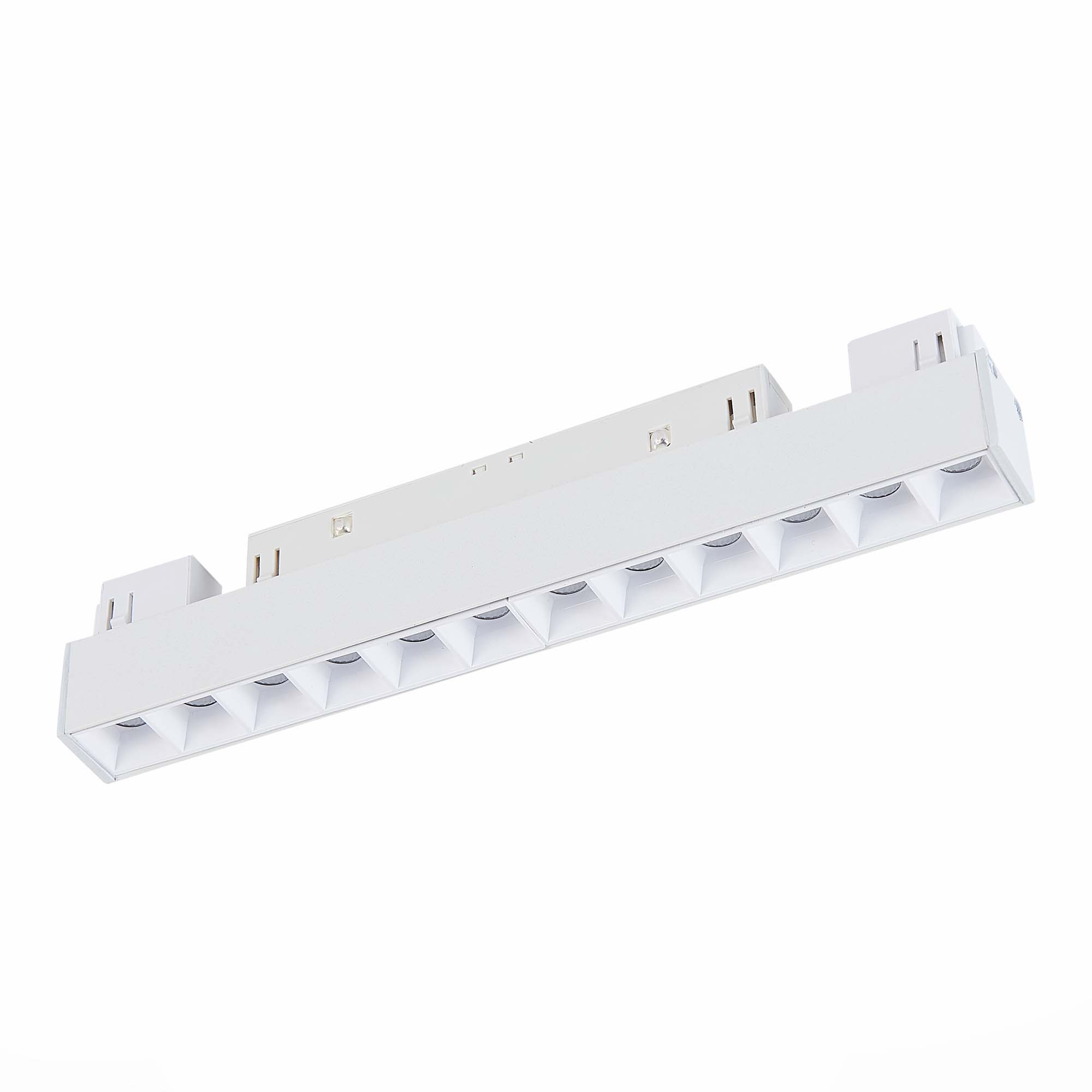 ST361.536.12 Магнитный трековый светильник белый LED 1*12W 3000K 1 009Lm Ra>80 36° IP20 L222xW22xH44 СКАЙЛАЙН 48V, фото 3
