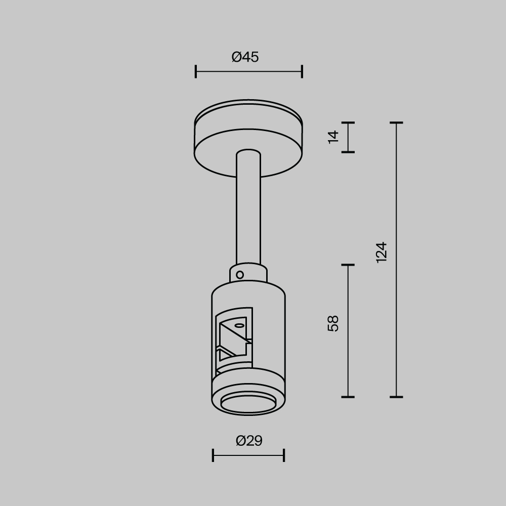 Комплектующие для трековой системы Technical TRA156C-S1-PT, фото 6