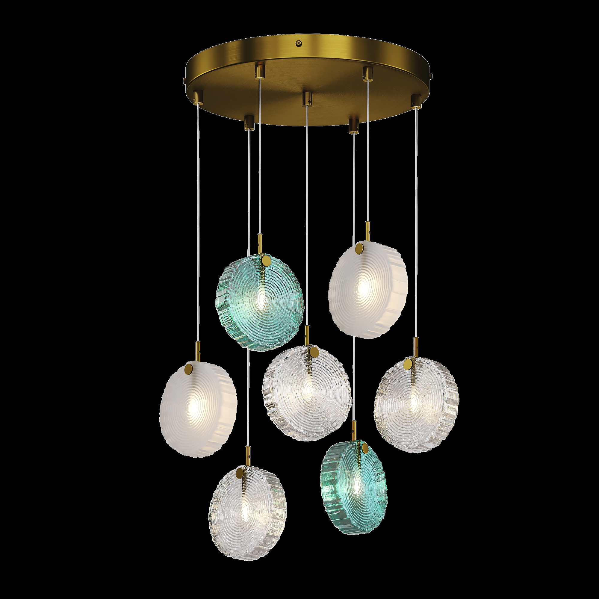 Подвесной светильник Maytoni MOD254PL-07BS, фото 3