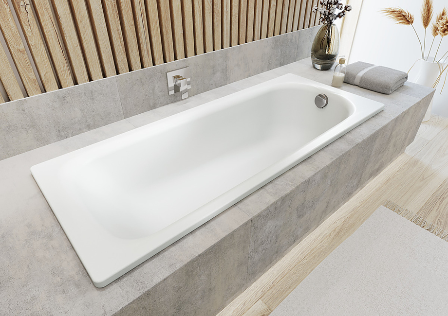 Ванна Saniform Plus Мод.362-1 160х70 белый + easy-clean, фото 3