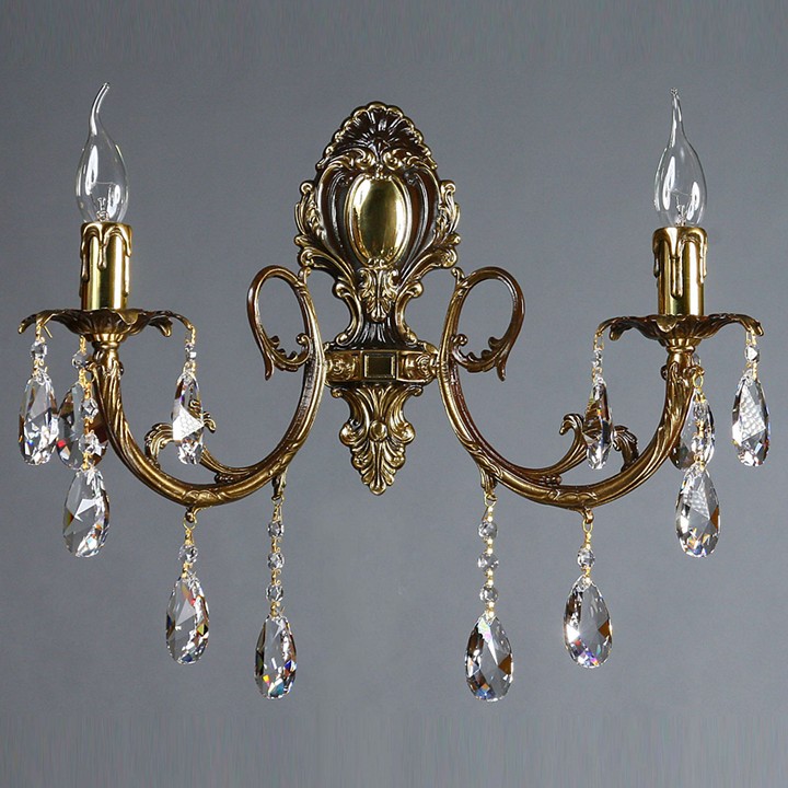 Бра Ambiente by Brizzi Alicante 8888/2 PB Tear Drop, фото 2