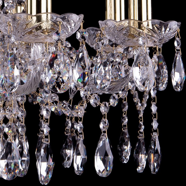 Подвесная люстра Bohemia Ivele Crystal 1413 1413/8/200/G, фото 4
