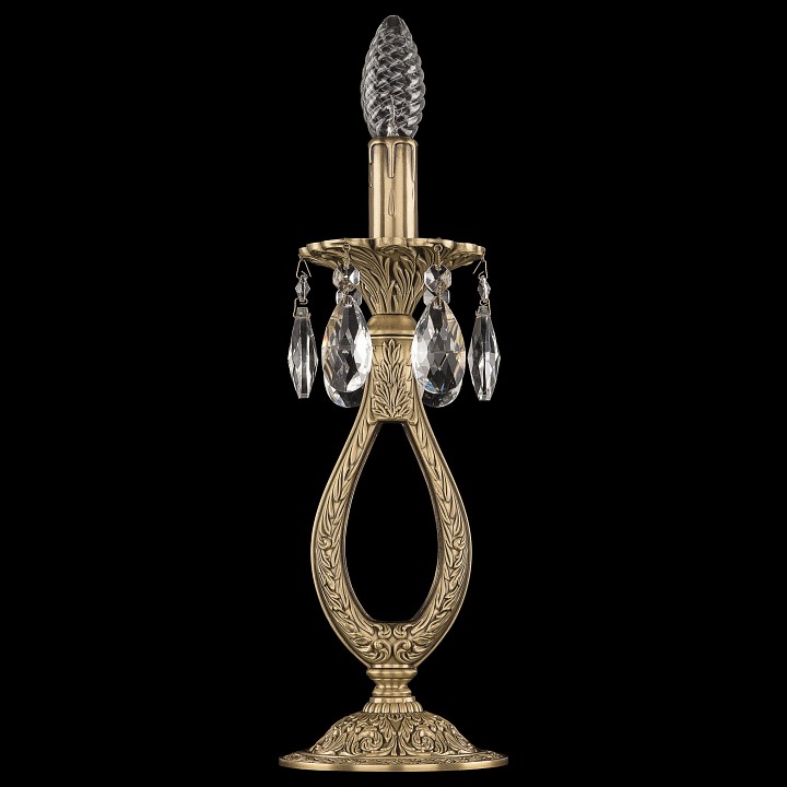 Настольная лампа декоративная Bohemia Ivele Crystal 7200 72300l/1-33 FP, фото 2