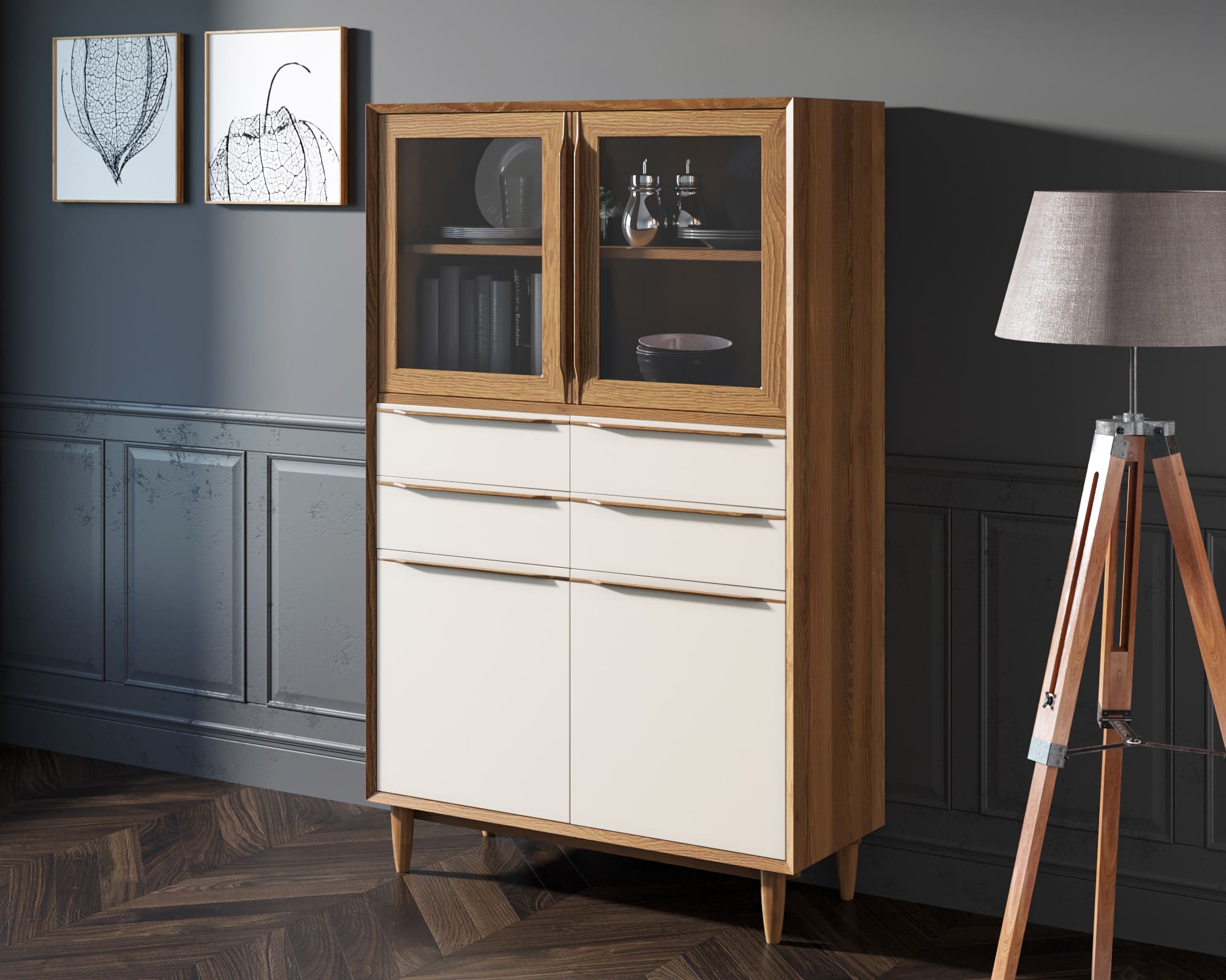 Буфет "Bruni white" большой арт BR35WH, фото 3