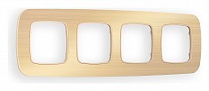 Рамка на 4 поста Ambrella Volt OMEGA OF580304