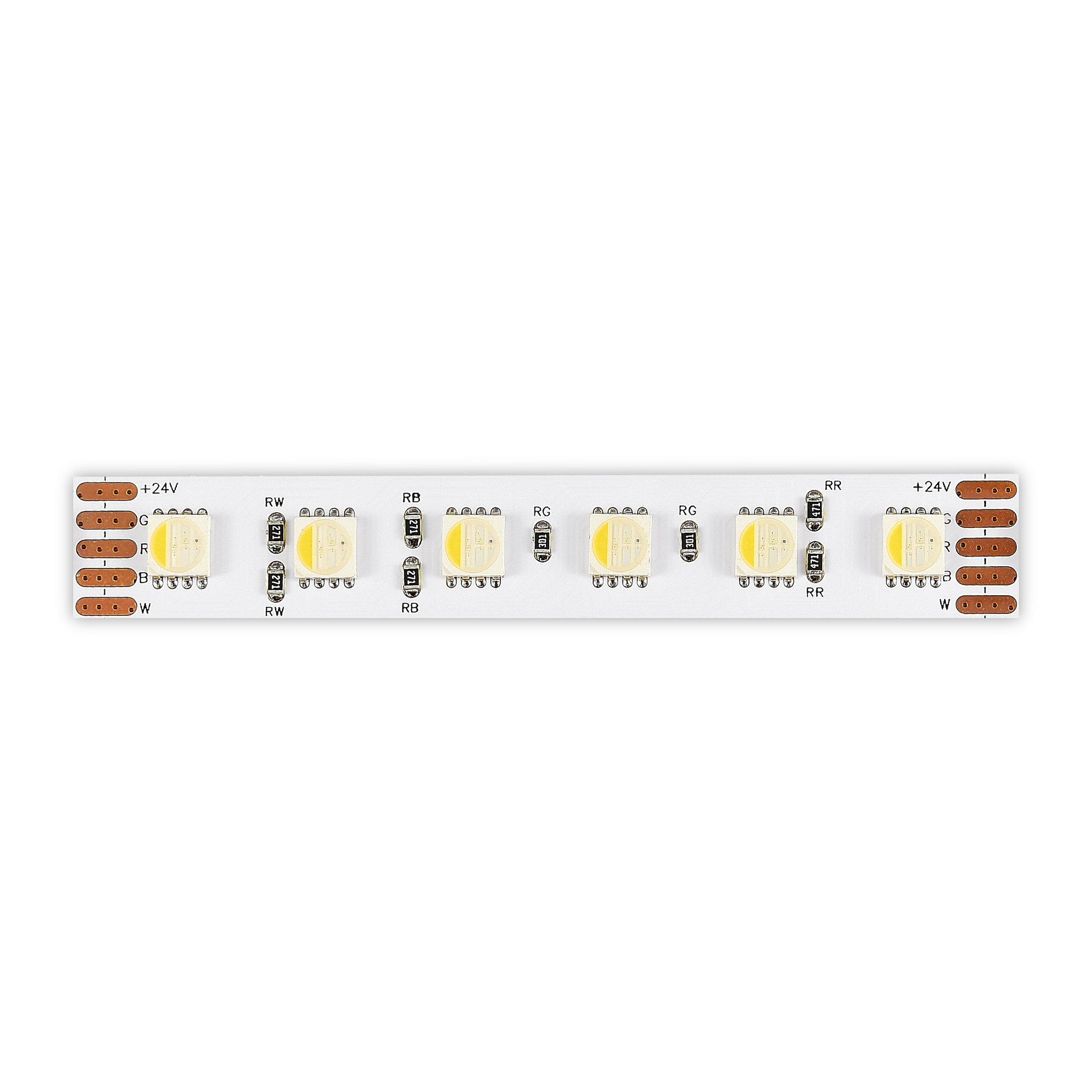 ST5005.418.20RGBW Светодиодная лента 18Вт/м (сум.) 4000К 2100Lm (для бел.) Ra90 IP20 L5000xW12 24В ( Светодиодные ленты