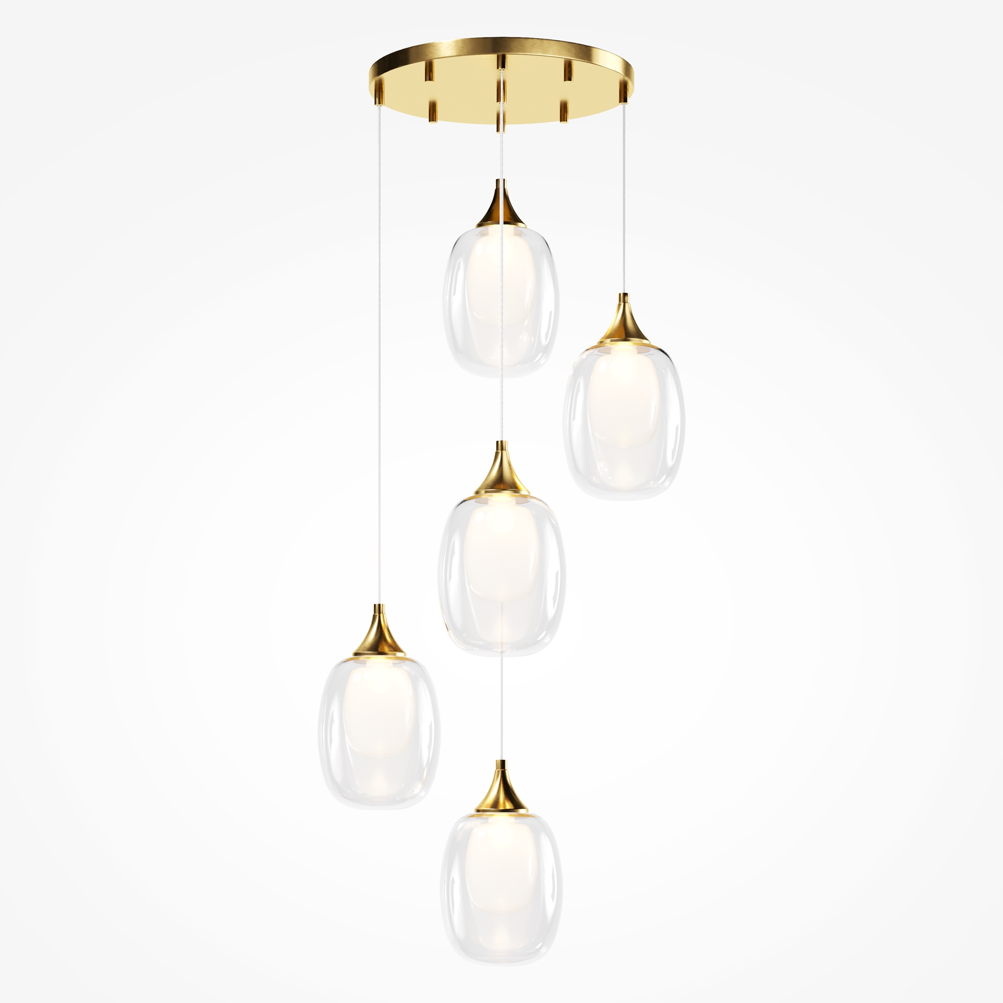 Подвесной светильник Maytoni MOD016PL-05BS, фото 2