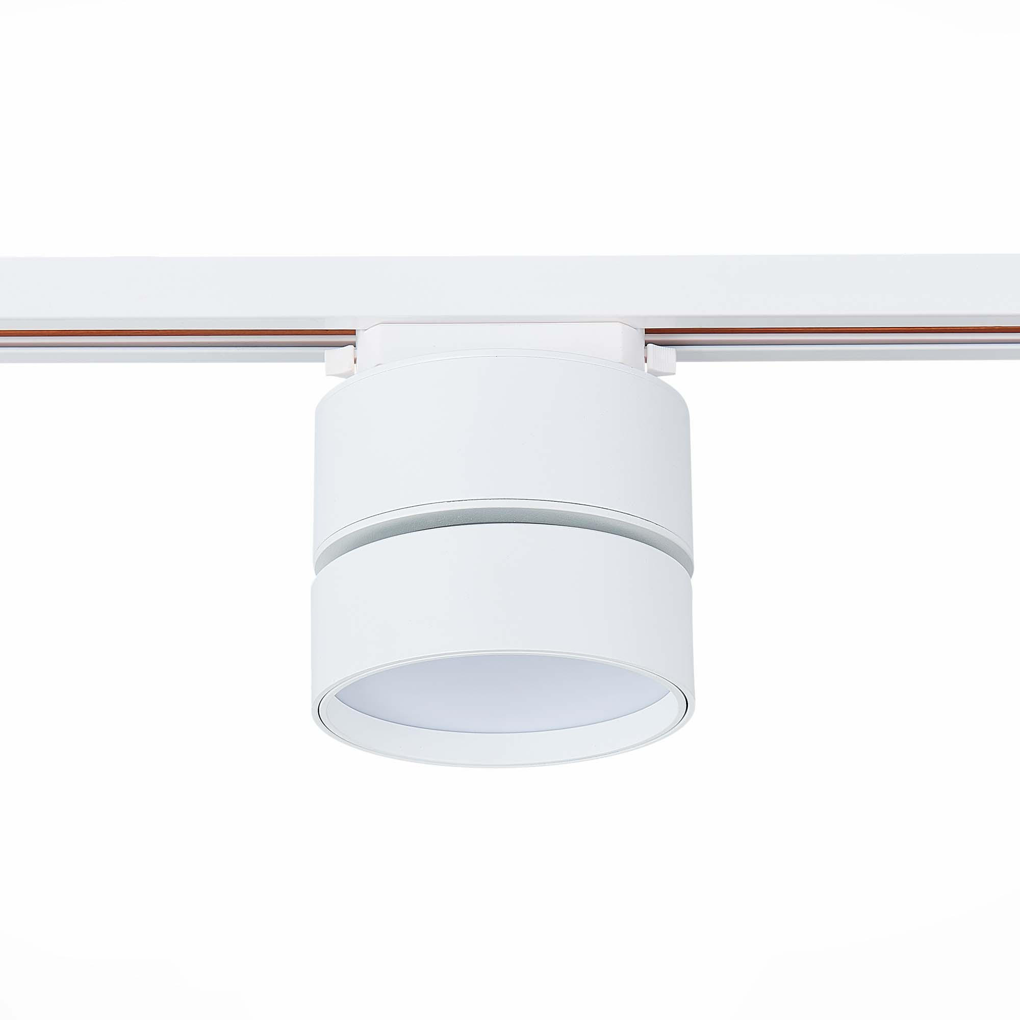 ST651.546.14 Св-к трек. Белый LED 1*14W 4000K 1 100Lm Ra>90 120° IP20 D104xH128 170-240VV БЭЙС, фото 3