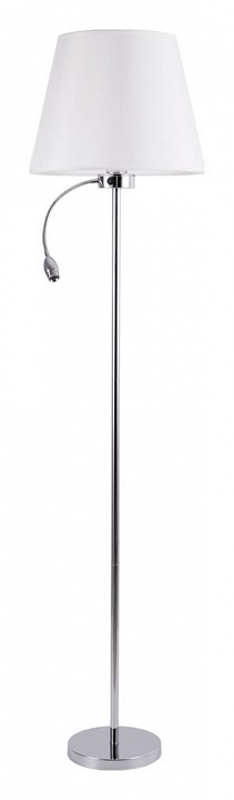 Торшер с подсветкой Arte Lamp Elba A2581PN-2CC, фото 2