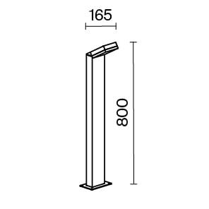 Ландшафтный светильник Outdoor O595FL-L12B3K, фото 4