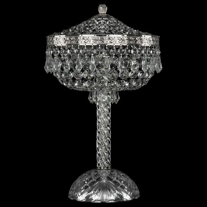 Настольная лампа декоративная Bohemia Ivele Crystal 1927 19271L4/25IV Ni, фото 2