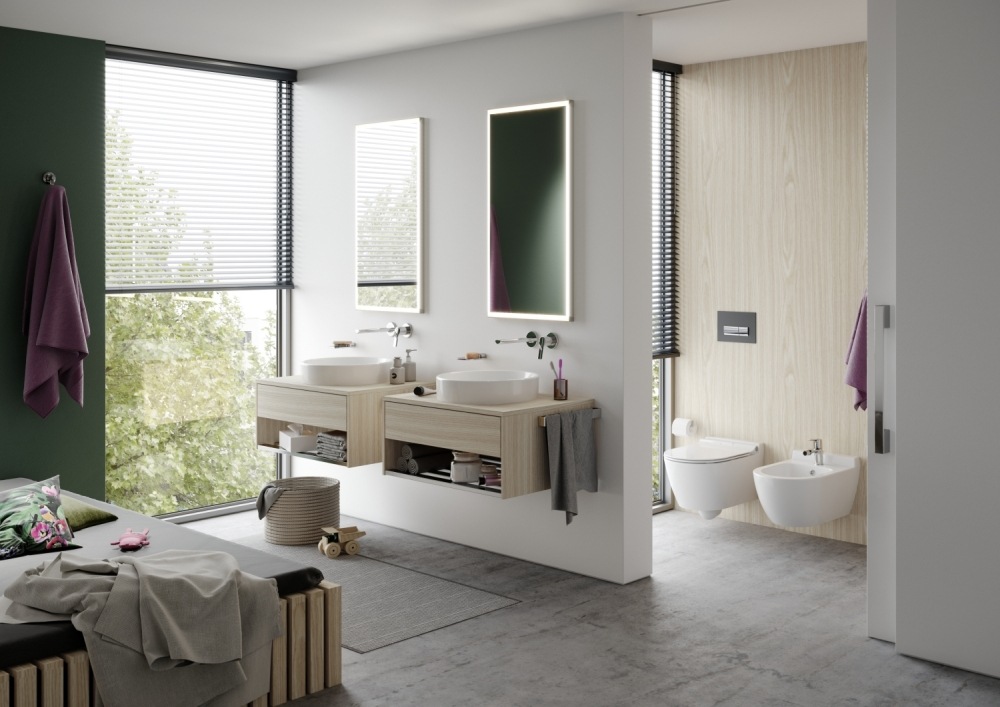 SM25SL Smart унитаз подвесной, с тонким сиденьем с микролифтом, Serel, фото 3