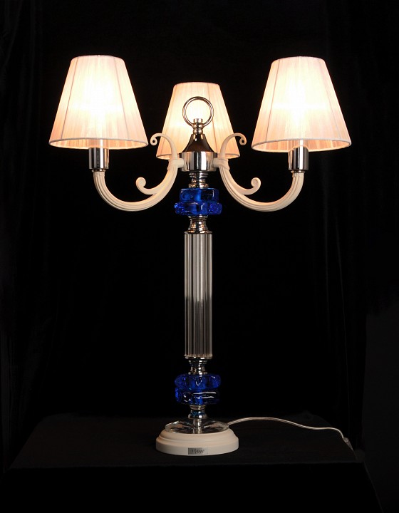 Настольная лампа декоративная Manne Manne TL.7810-3 BLUE, фото 4