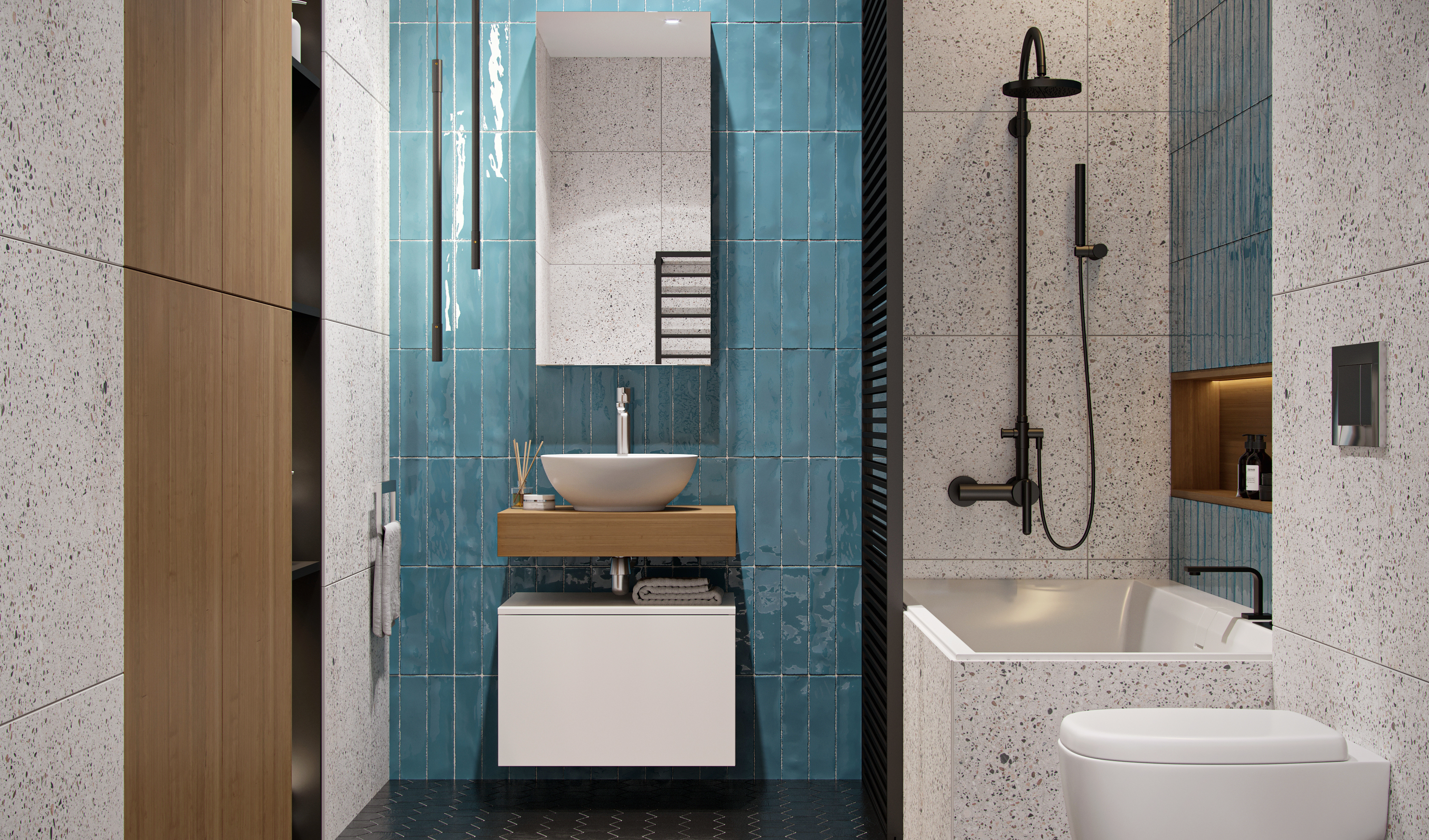 Столешница VELVEX Unit 60 дуб французский, фото 4