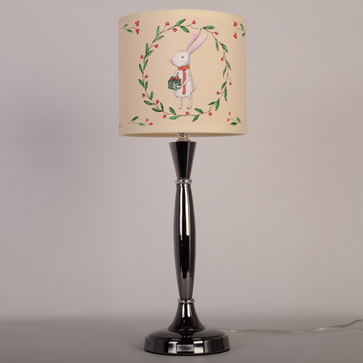 Настольная лампа декоративная Manne TL.7734-1BL TL.7734-1BL (заяц с подарком) лампа настольная 1л, фото 2