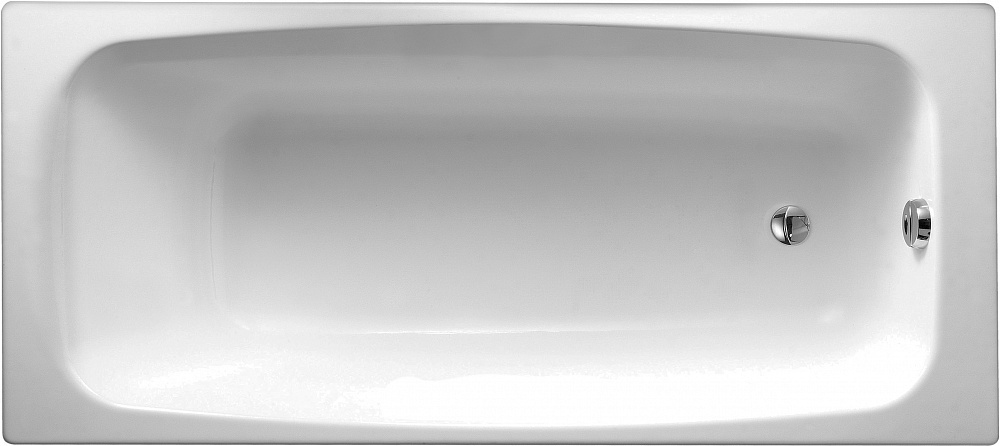 DIAPASON E2937-S-00 Ванна 170 х 75 см без отверстий для ручек БЕЗ АНТИСКОЛЬЗЯЩЕГО ПОКРЫТИЯ, фото 1