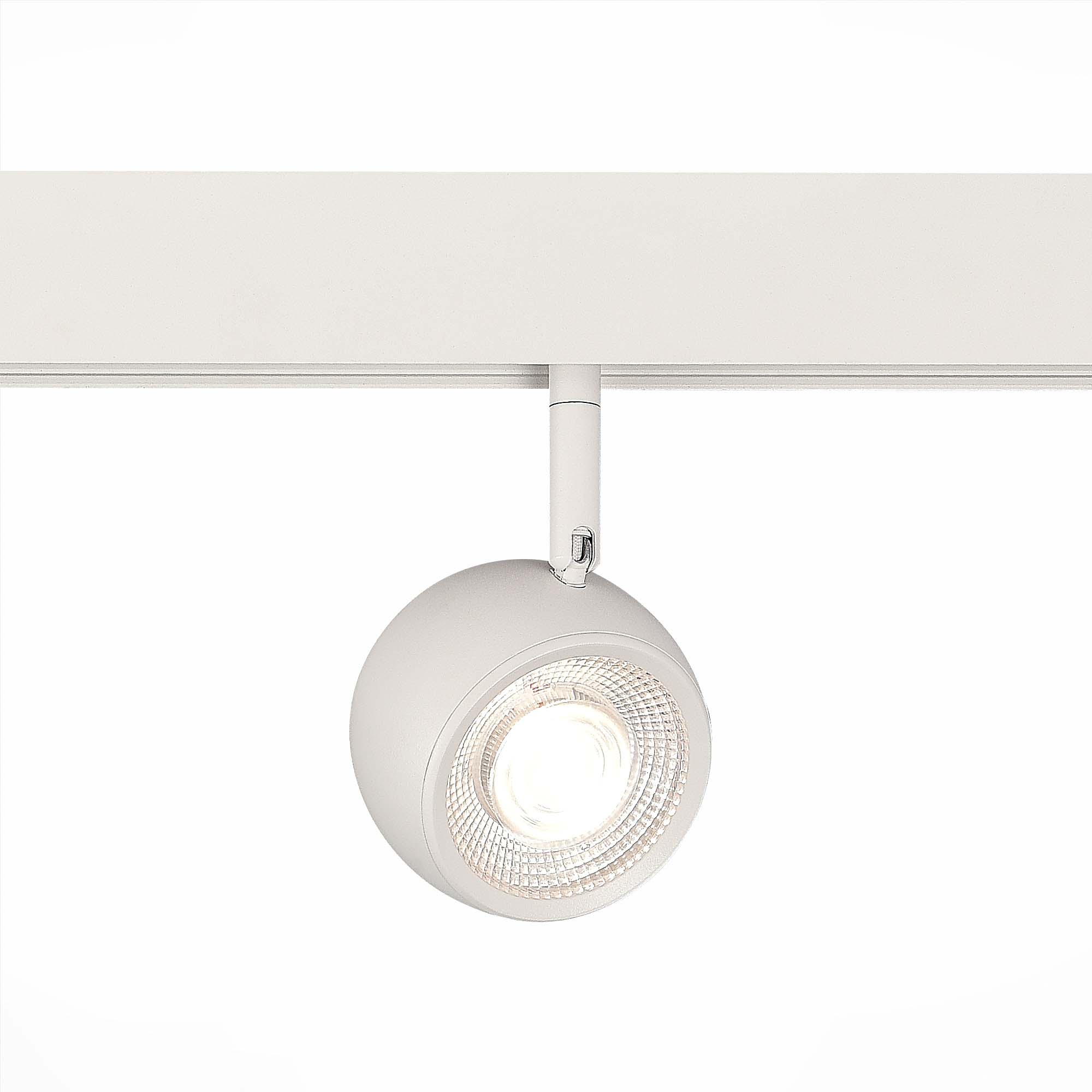 ST355.546.10 Магнитный трековый светильник Белый LED 1*10W 4000K 470Lm Ra>80 36° IP20 L120xW50xH176 СКАЙЛАЙН 48V, фото 1