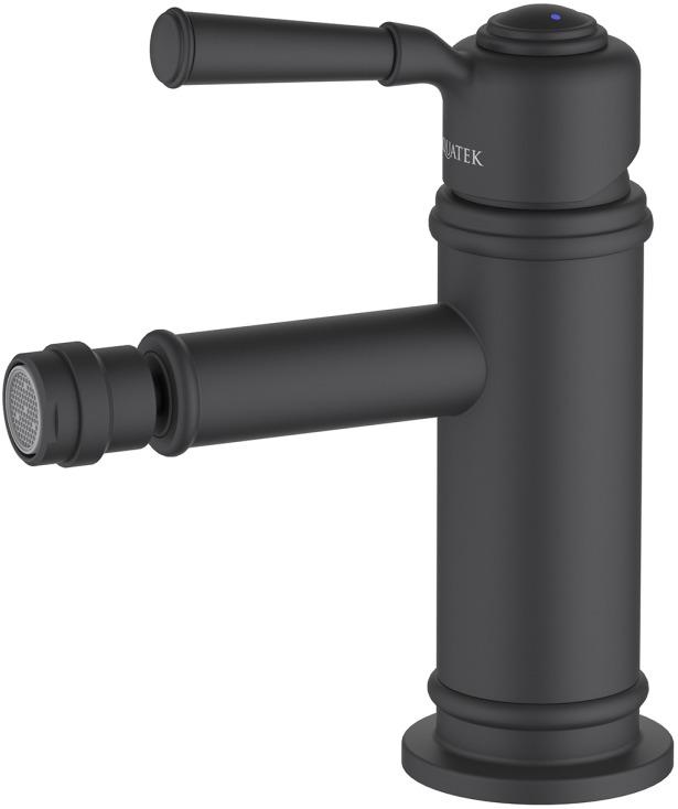 AQ1518MB КЛАССИК смеситель для биде, матовый черный, фото 1