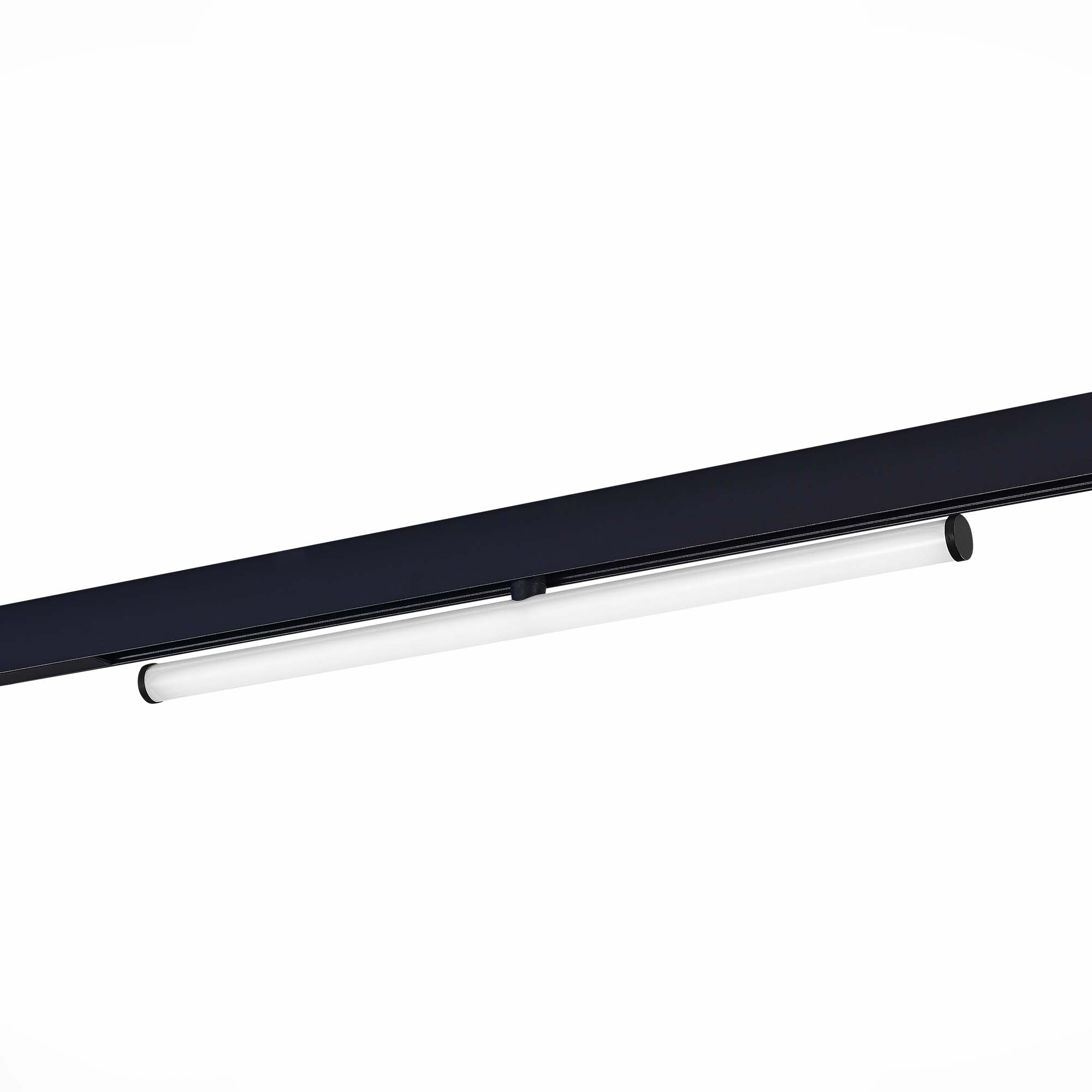 ST803.446.10 Магнитный трековый светильник Черный LED 1*10W 4000K 1 100Lm Ra>90 120° IP20 L604xW28xH СКАЙЛАЙН 48V, фото 2