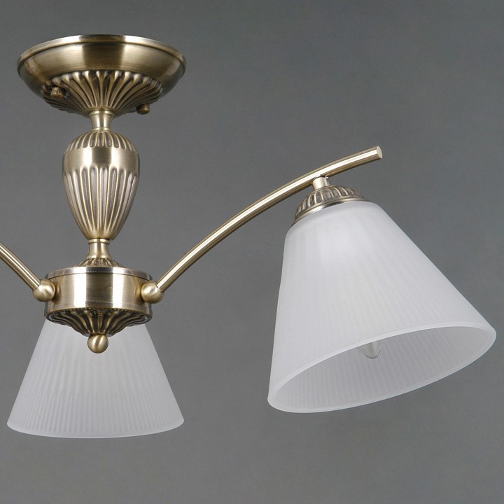 Люстра на штанге ILLUMICO  IL0900-3CSQ-26 AB ELITE, фото 4