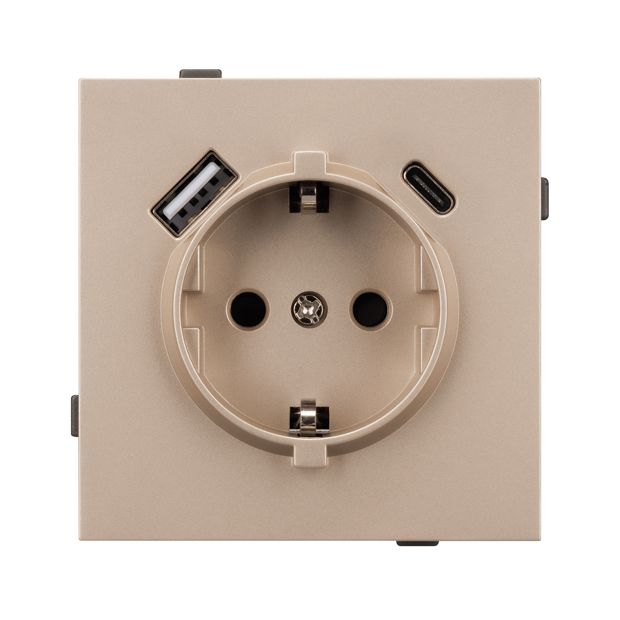 Розетка 2хUSB type A и C без рамки Arlight SCT-TENDO 054089, фото 2