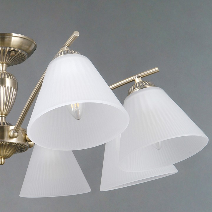 Люстра на штанге ILLUMICO  IL0900-8CSQ-26 AB ELITE, фото 4